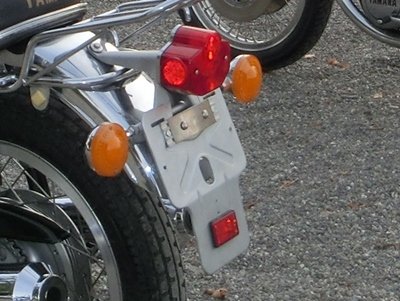 TX750 Nummerschildhalter neu lackiert.JPG